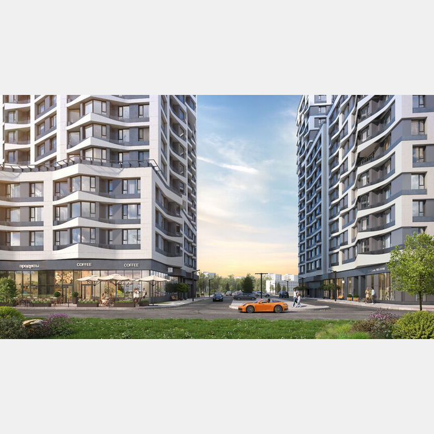 3-к. квартира, 90,7 м², 6/27 эт.