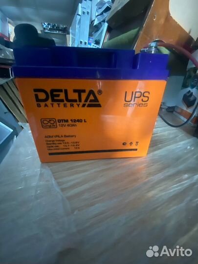 Аккумулятор Дельта delta 1240L