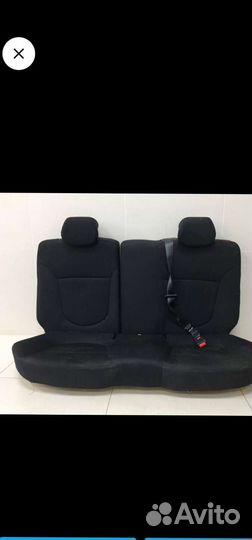 Заднее сиденье kia rio 2018