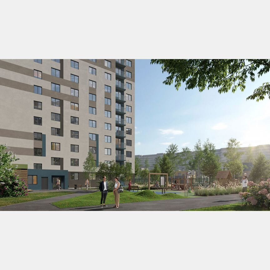 2-к. квартира, 51,6 м², 14/16 эт.