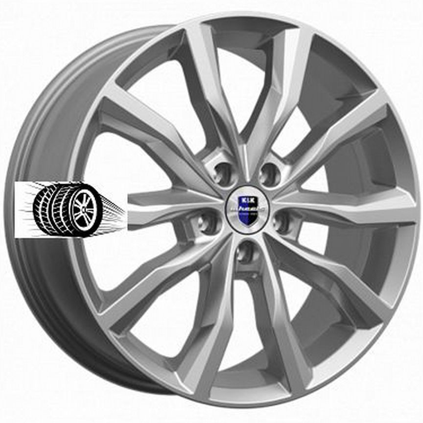 Литые диски K&K 7.5×R18 5×108