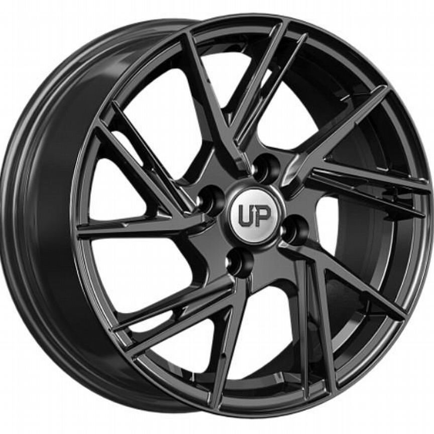 Диски WUP UP115 6.5x15 4*100 ET45 DIA54.1 New Black Литой