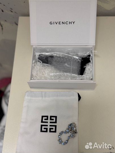 Браслет Givenchy Silver-Blue Logo Оригинал