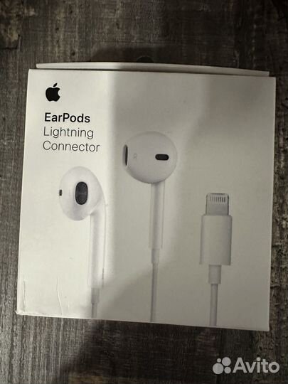 Наушники apple earpods lightning