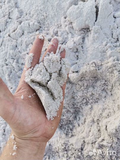 Белый песок для кладки