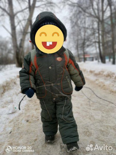 Зимний костюм для мальчика 2+
