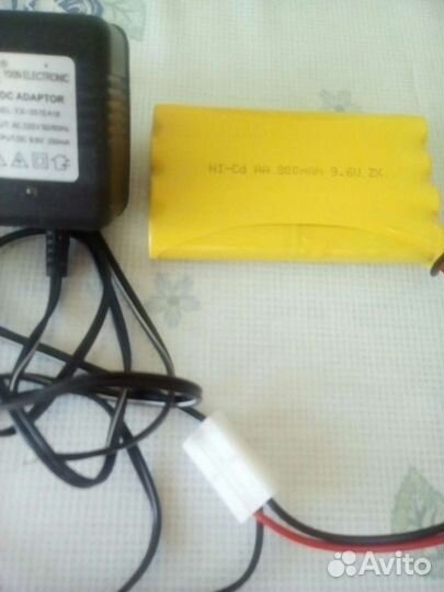 Акамулятор никеле камдивый 9 6. С зарядным на кате