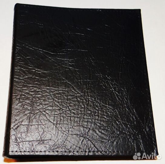 Папка 230x265 мм.Зажим 2 кольца. Кожзам