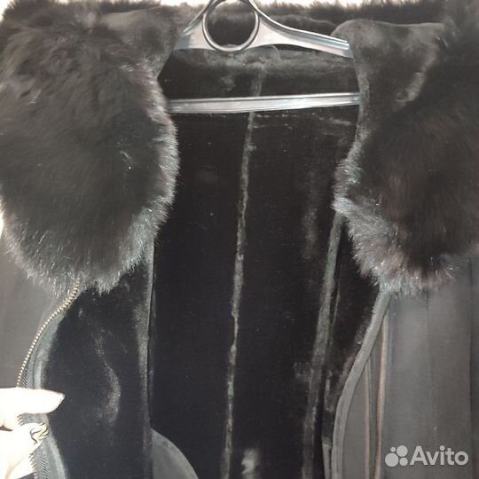 Дубленка укороченная