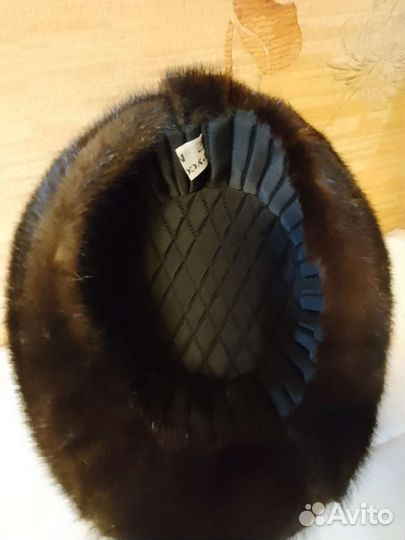Шапка норковая женская новое