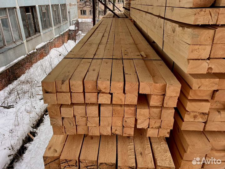 Доска обрезная, брус, пиломатериал