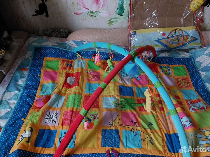 Большой коврик taf toys 100 на 150