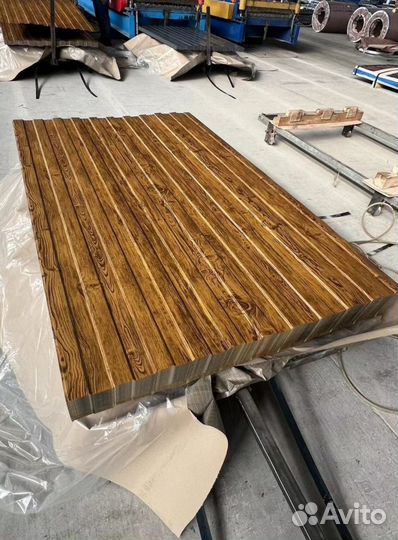 Профлист под дерево эконом