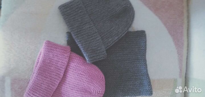 Зимние шапки вязаные