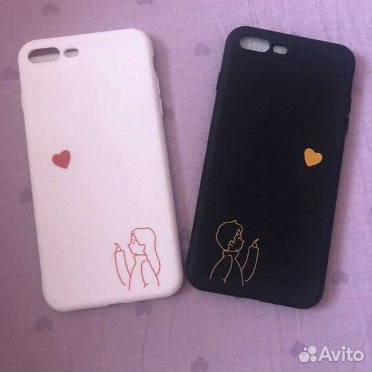 Парные чехлы на iPhone 7p/8p