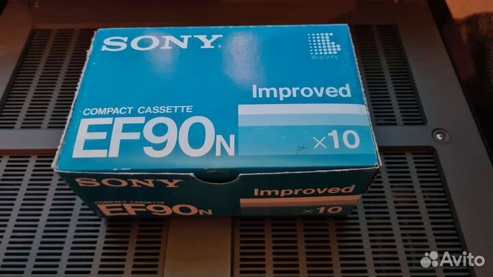 Аудиокассеты sony EF90 improved