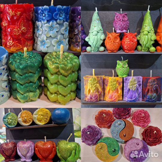 Свечи и мыло ручной работы
