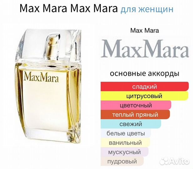 Max mara eau de parfum 10 ml
