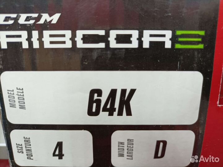 Коньки CCM Ribcor 64K (4.0D) JR