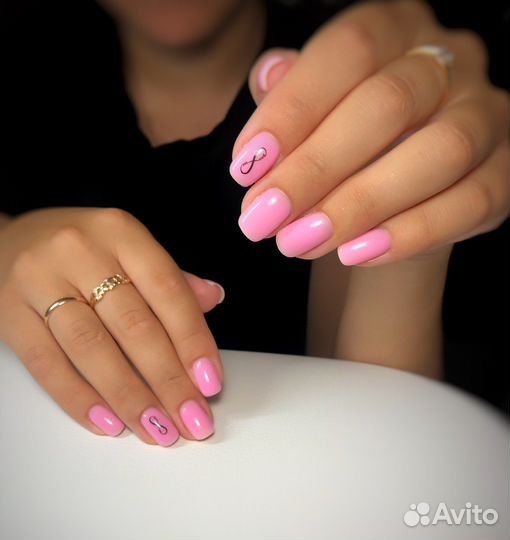 Маникюр покрытие гель-лак, педикюр
