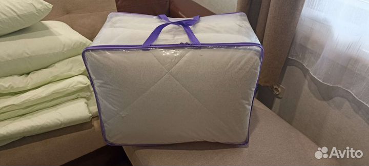 Одеяло и 2 подушки из верблюжей шерсти