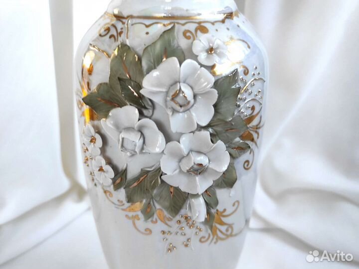 Ваза Кисловодский фарфор Феникс ручная работа