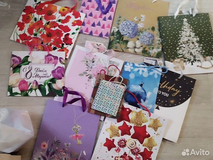 Подарочные пакеты