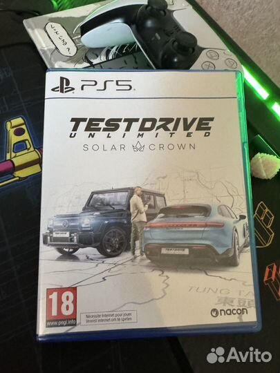 Игра на PS 5 тест драйв анлимитед солор краун