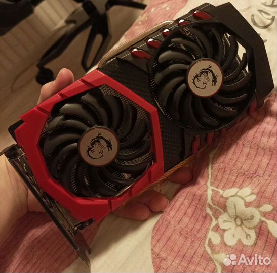 Видеокарта MSI GTX 1050 Ti Gaming X 4G, Ret