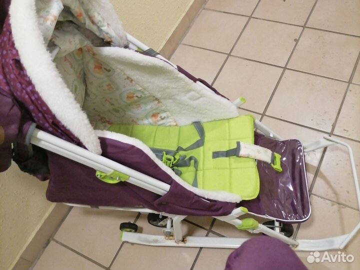 Коляска санки nika