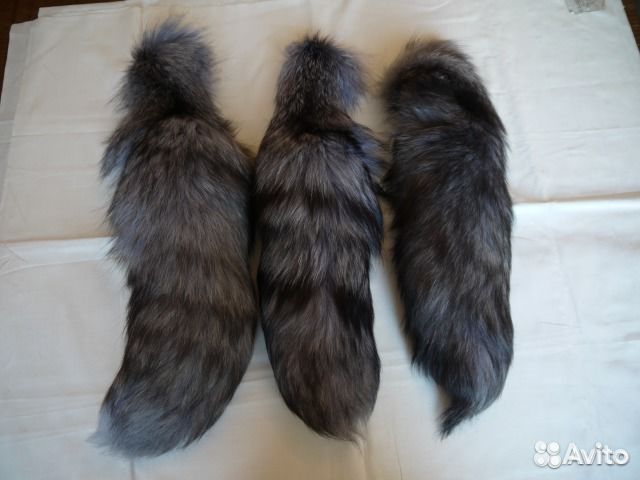 Хвост Лисы (чернобурка, рыжая)