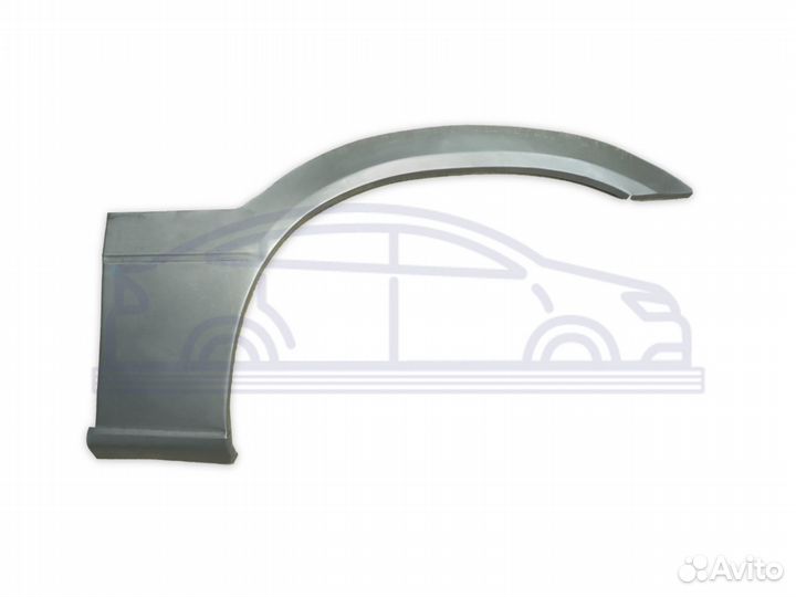 Кузовные арки Daewoo Nexia I передняя