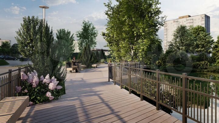 2-к. квартира, 55,4 м², 17/17 эт.