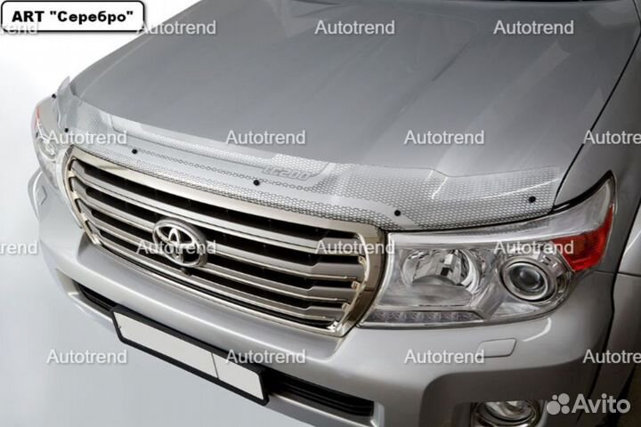 Дефлектор капота ART Toyota Fortuner 2012–2015