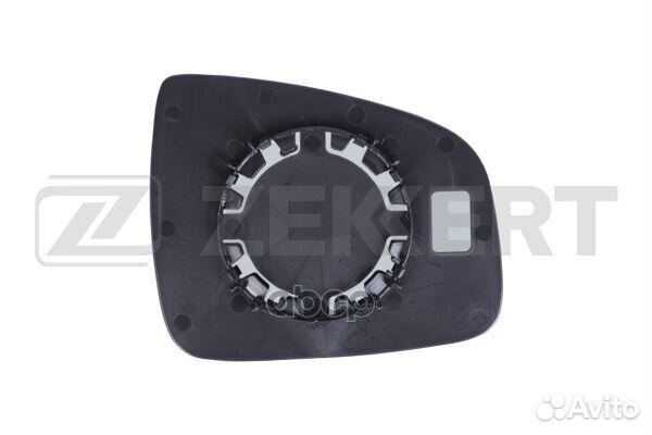 Зеркальный элемент левый выпуклый Renault Logan