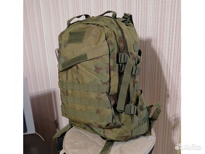 Рюкзак тактический 35л, мох. Рюкзак военный, ранец