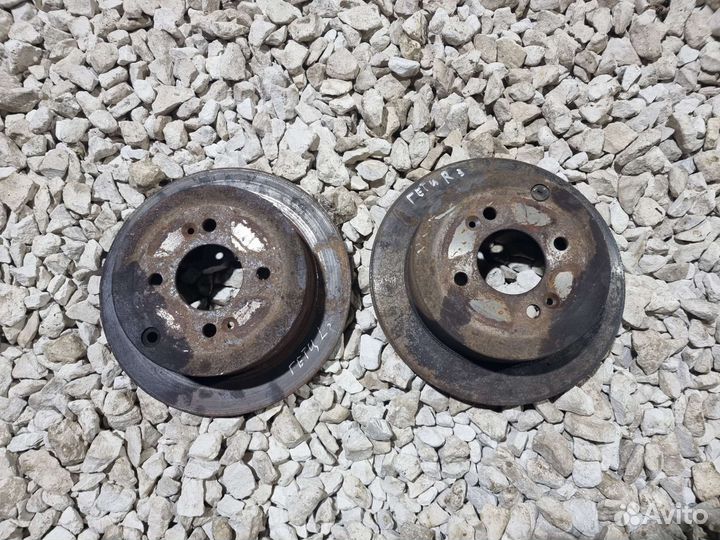 Диск тормозной задний Гетц Getz