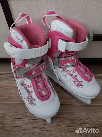 Коньки фигурные детские раздвижные