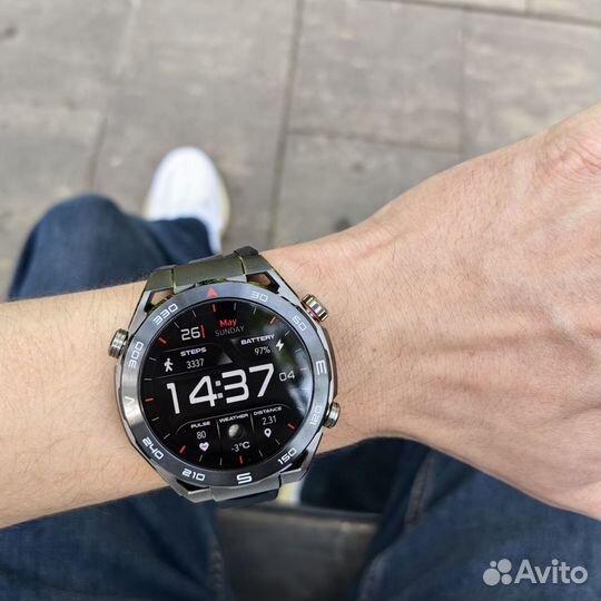 Huawei Watch Ultimate Black + гидрогель