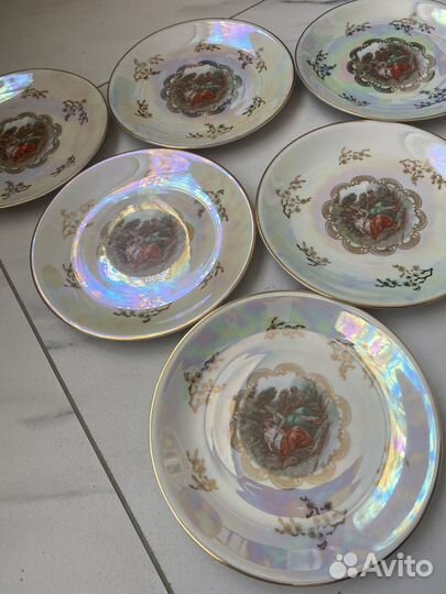 Oskar десертные тарелочки от сервиза мадонна