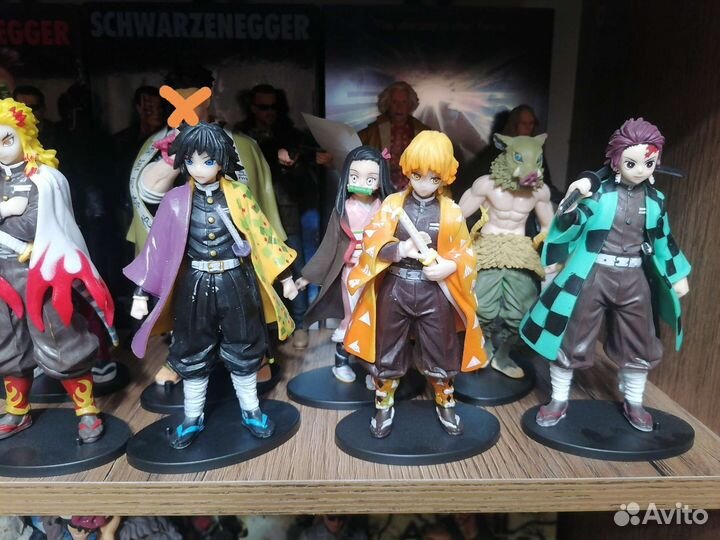 Фигурки аниме Клинок рассекающий демонов