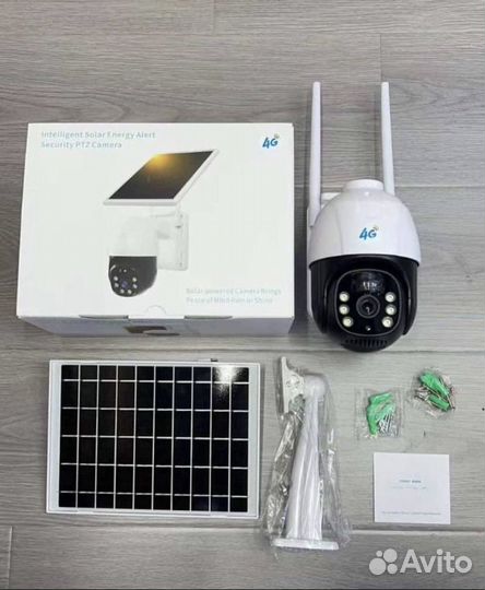 Камера видеонаблюдения 4g на солнечной батареи