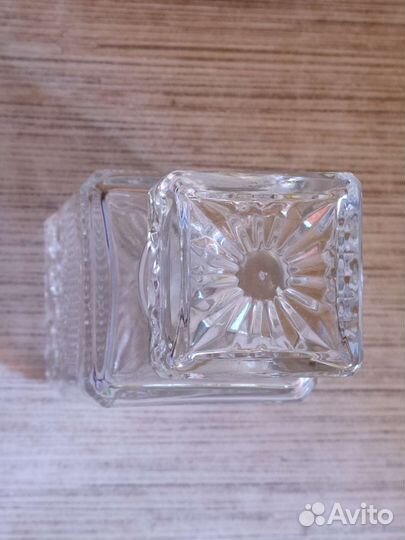 Графин и 6 хрустальных стаканов. Штоф