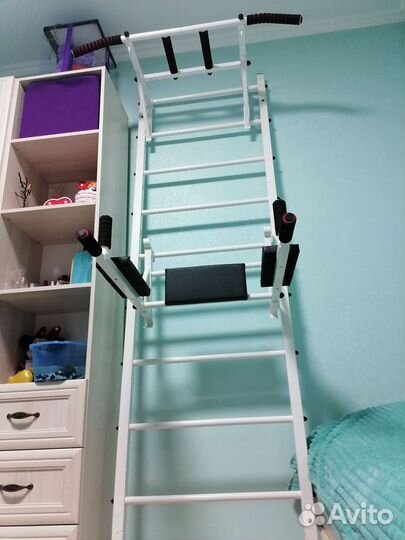 Шведская стенка с турником и брусьями(3в1)