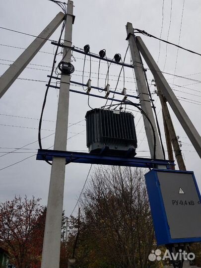 Трансформаторная подстанция столбовая стп 25-250