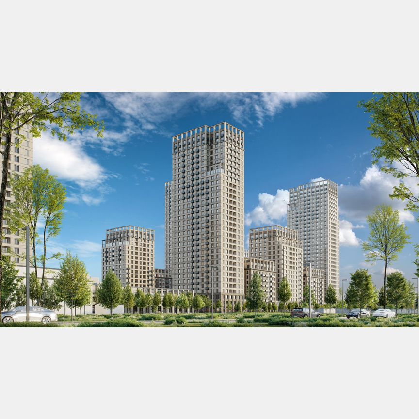 3-к. квартира, 126,7 м², 2/9 эт.