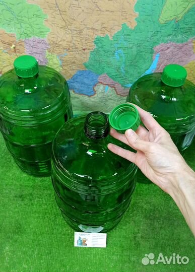 Бутыль 10 литров с крышкой
