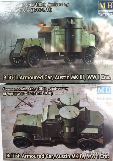 Master box 1 72 Austin MK lll и MK IV