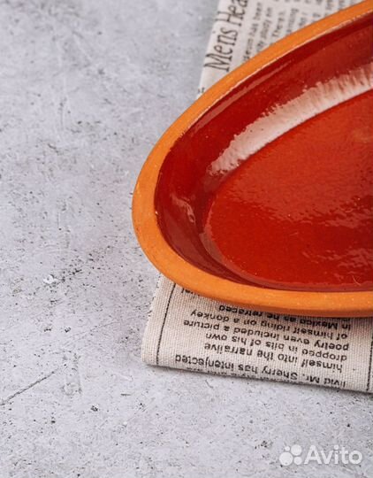 Форма для запекания сервировки Турция глина овал