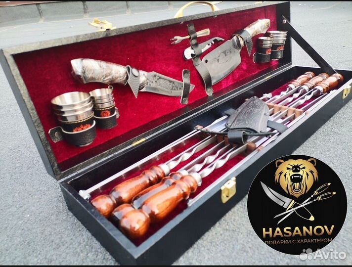 Подарочный Шашлычный набор 